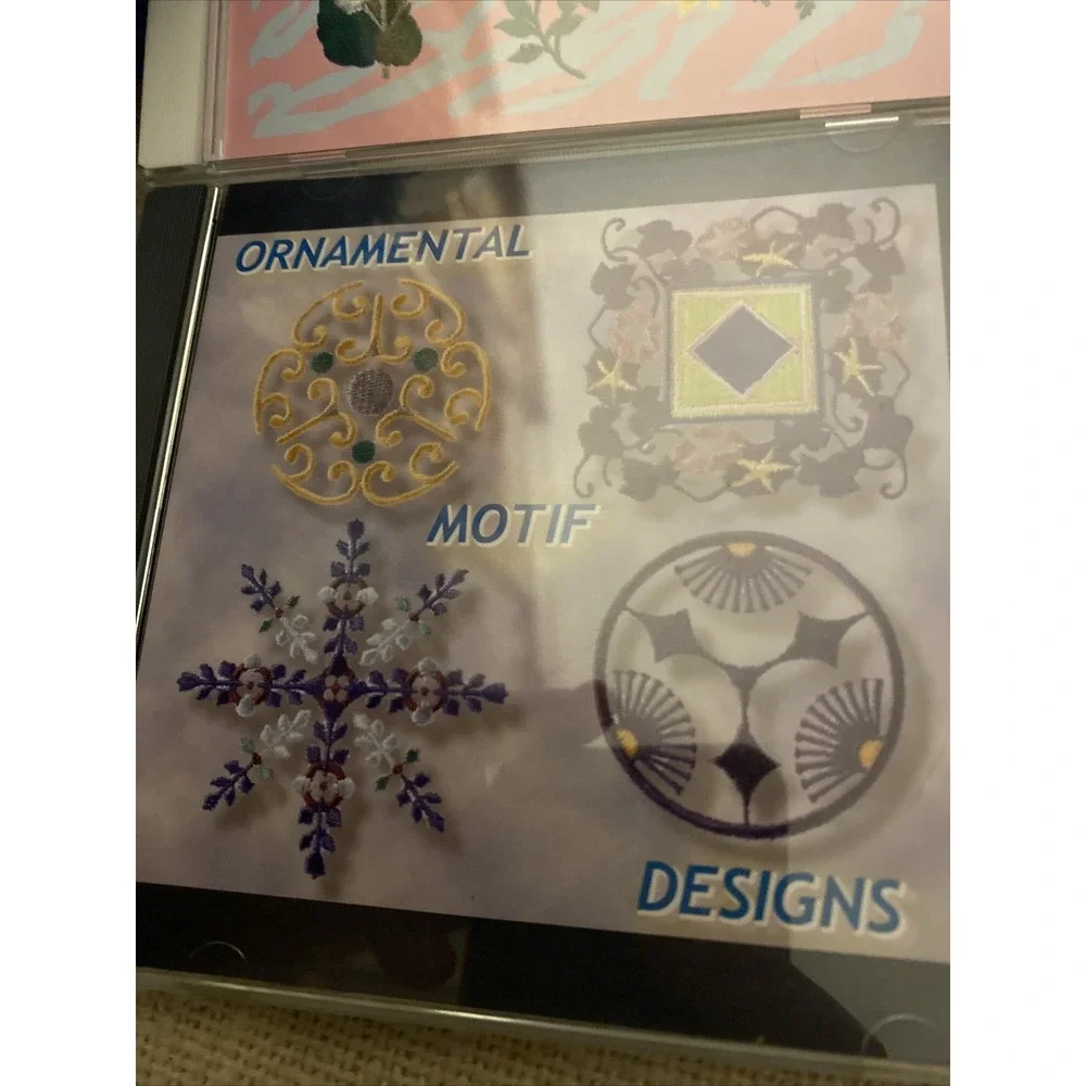 Lot Of 4 Janome Embroidery Calendar, Ornamental Motif, Pet Bird, New Zealand